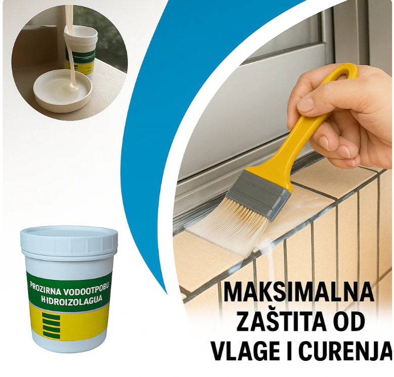 Prozirna vodootporna pasta – nevidljiva zaštita za tvoj dom (1+1 GRATIS)